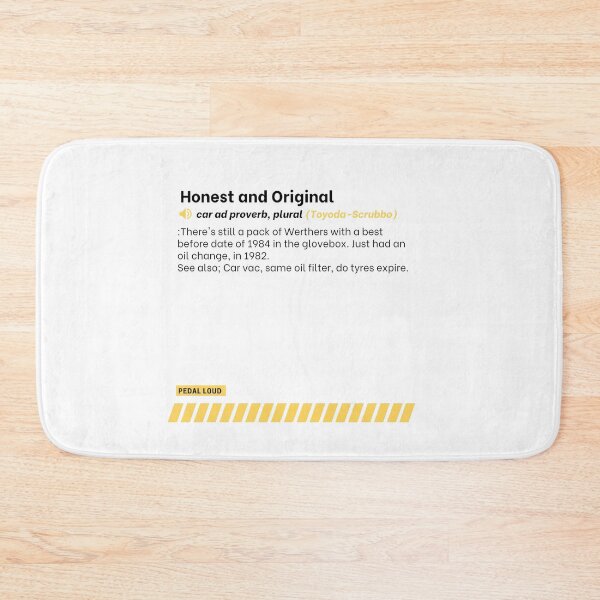 Item preview, Honest and Original-funny, classified ad, car buying proverbs defined designed and sold by PedalLoud.