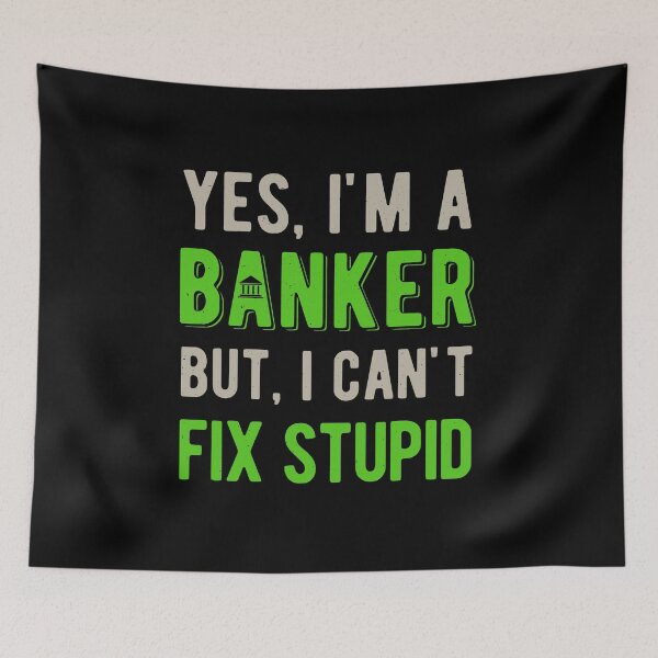 Item preview, Funny Banker designed and sold by artworkbyrihen.