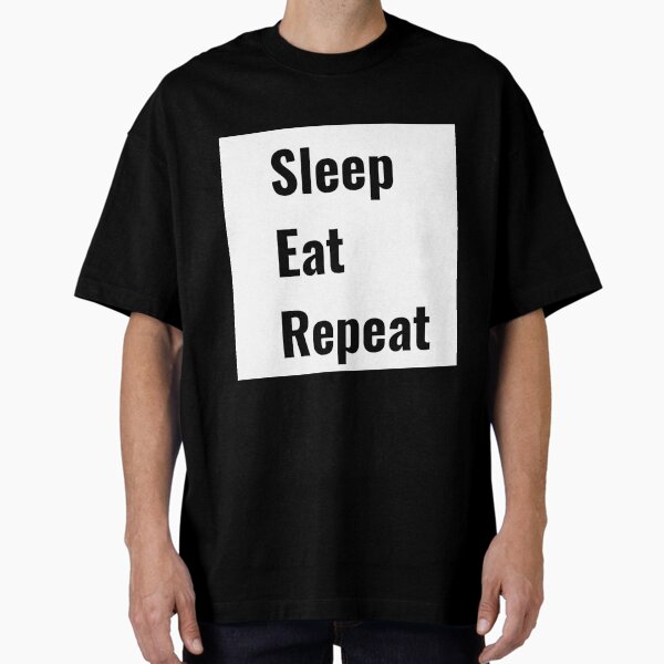 Item preview, Sleep, Eat, Repeat  designed and sold by Maskupworld.