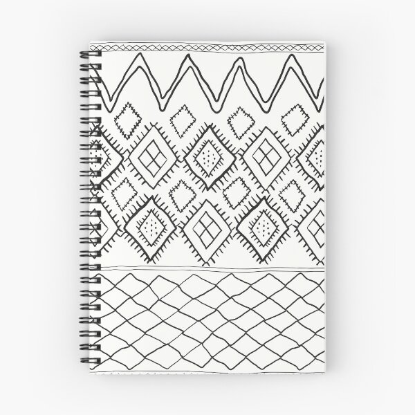 Item preview, Beni Moroccan Print in Cream designed and sold by House of Haha.