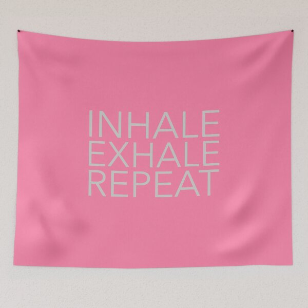 Item preview, Inhale Exhale Repeat Shirt, Yoga Shirt, Inhale Exhale Tee, Inspirational Motivational Tee, Mindfulness Shirt, Meditation Shirt, Breathe designed and sold by Kaupasi.