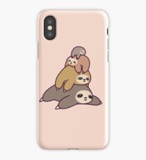 Sloth Stack iPhone Case