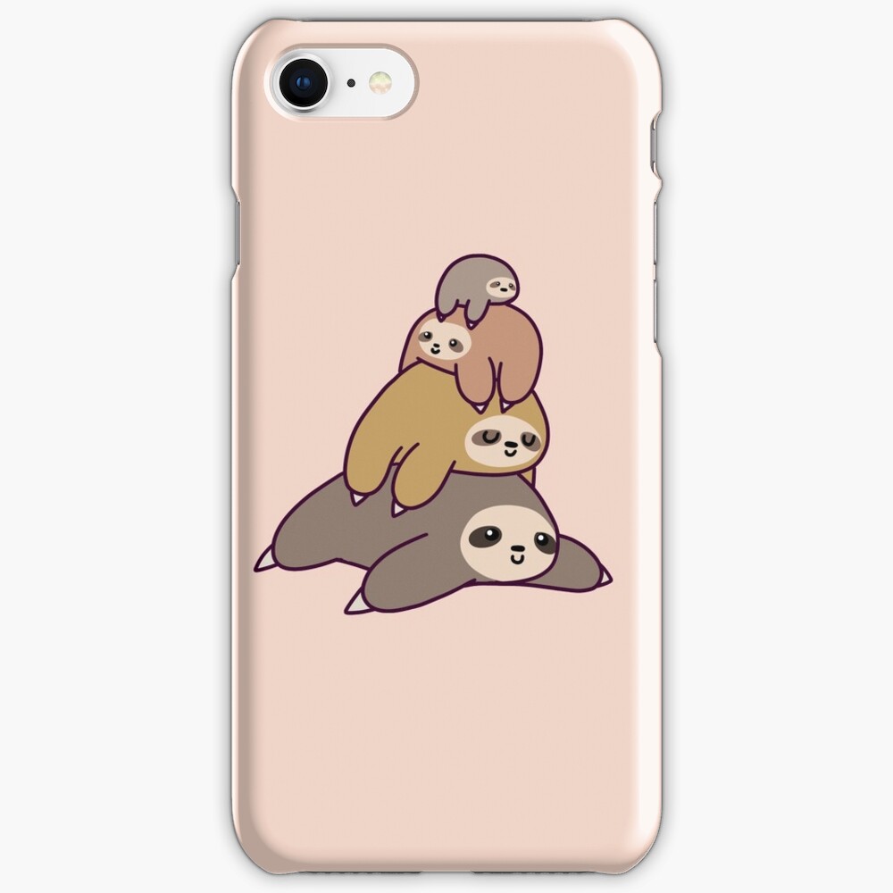 Sloth Stack iPhone Case & Cover