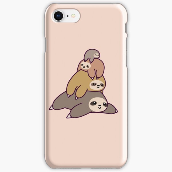 Sloth Stack iPhone Snap Case