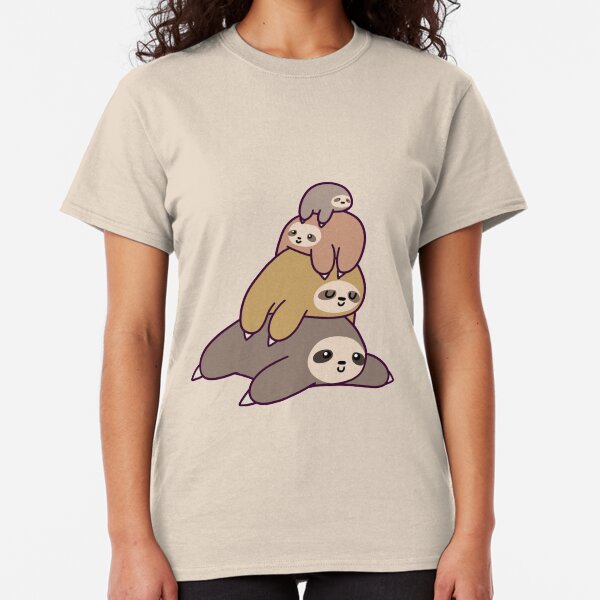 Sloth Stack Classic T-Shirt