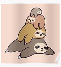 Sloth Stack Poster