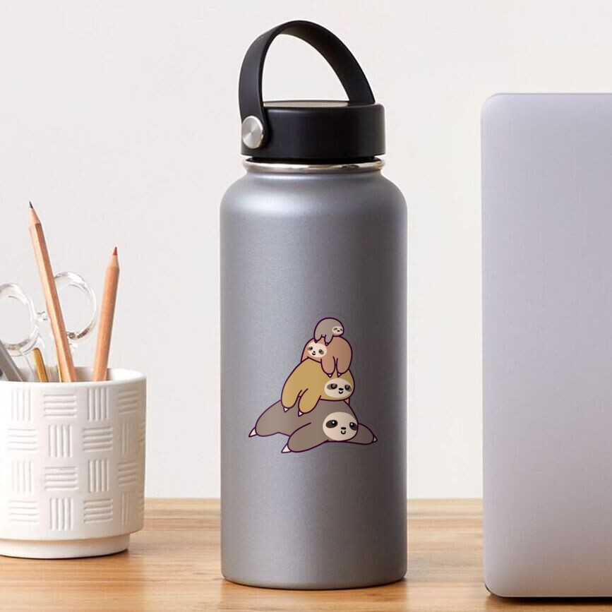 Sloth Stack Sticker