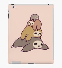 Sloth Stack iPad Case/Skin