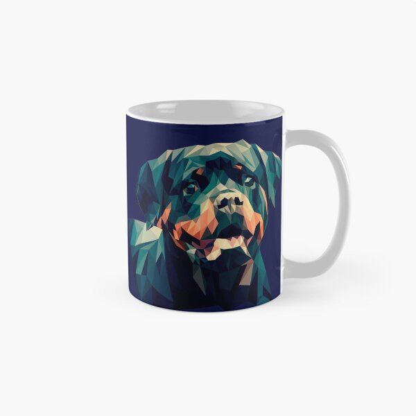Item preview, Rottweiler black t shirt designed and sold by Danicus666.