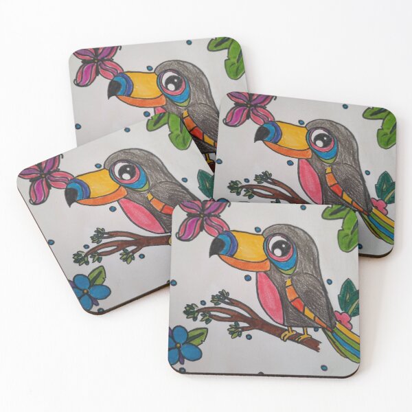 Item preview, Happy toucan designed and sold by igeorgia.