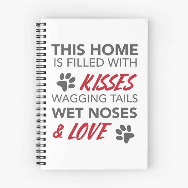 Item preview, This Home is Filled with Wagging Tails & Wet Noses ! Gift for Dog Lover designed and sold by MousDesign.