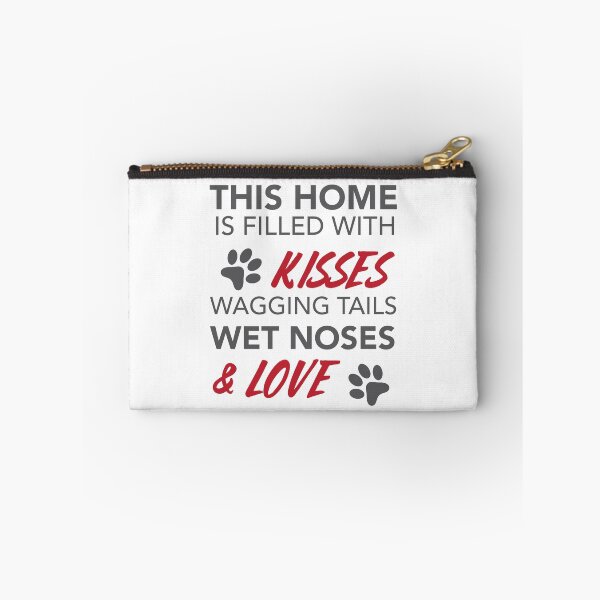 Item preview, This Home is Filled with Wagging Tails & Wet Noses ! Gift for Dog Lover designed and sold by MousDesign.