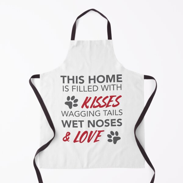 Item preview, This Home is Filled with Wagging Tails & Wet Noses ! Gift for Dog Lover designed and sold by MousDesign.