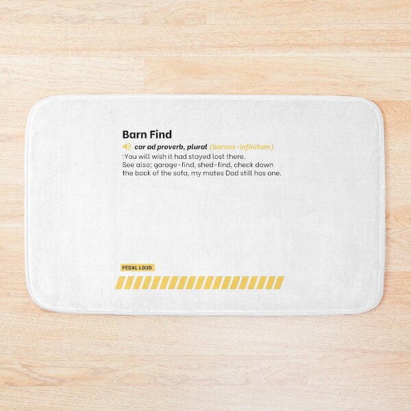 Item preview, Barn Find - funny, classified ad, car buying proverbs defined designed and sold by PedalLoud.