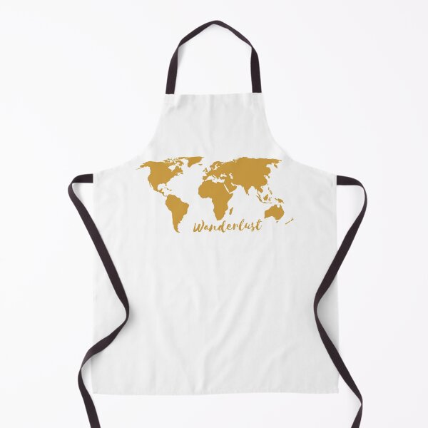 Item preview, Wanderlust World Map designed and sold by printhappy.