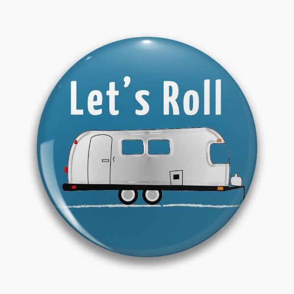 Item preview, Let's Roll Vintage Argosy Camper Retro Trailer designed and sold by shelley tumlin.