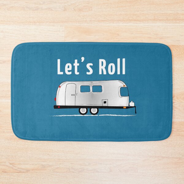 Item preview, Let's Roll Vintage Argosy Camper Retro Trailer designed and sold by shelley tumlin.