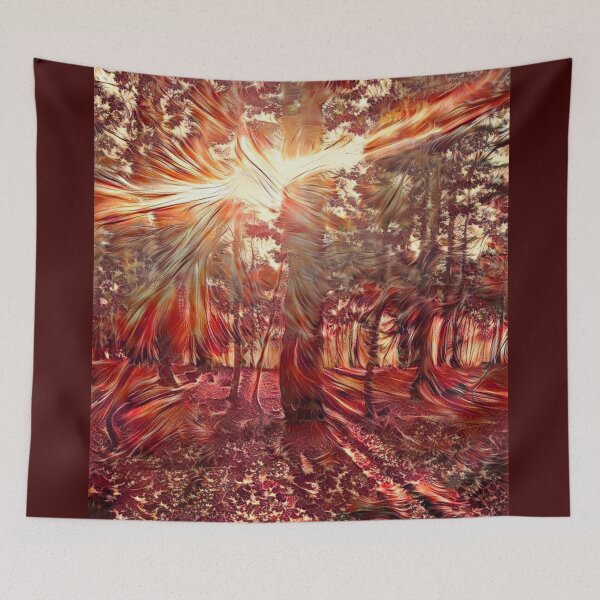 Item preview, The Swirling crimson forest designed and sold by Draculart.