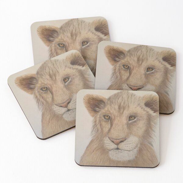 Item preview, Leona mirando y esperando designed and sold by Diane Hunter Art.
