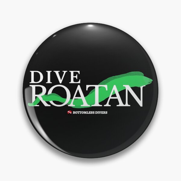 Item preview, Dive Roatan Green Moray Eel with White Font designed and sold by BottomlessDiver.