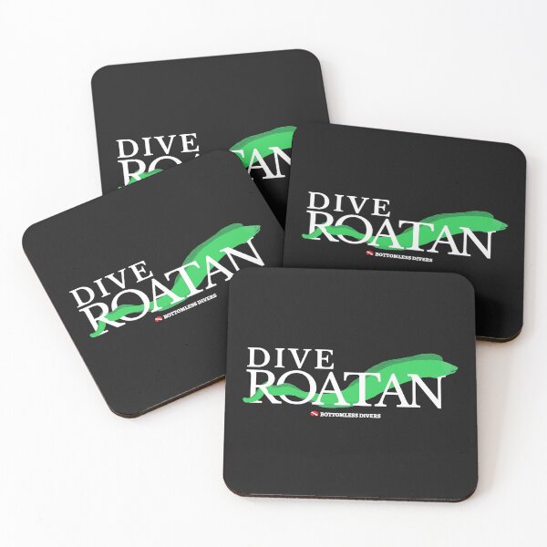 Item preview, Dive Roatan Green Moray Eel with White Font designed and sold by BottomlessDiver.