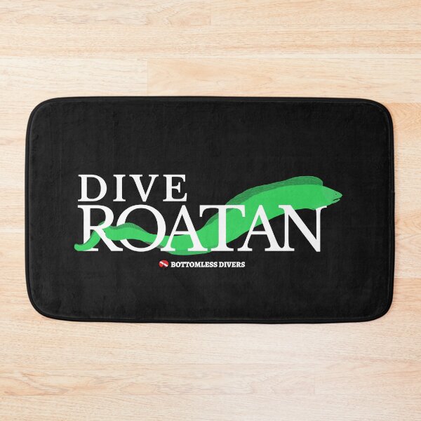 Item preview, Dive Roatan Green Moray Eel with White Font designed and sold by BottomlessDiver.