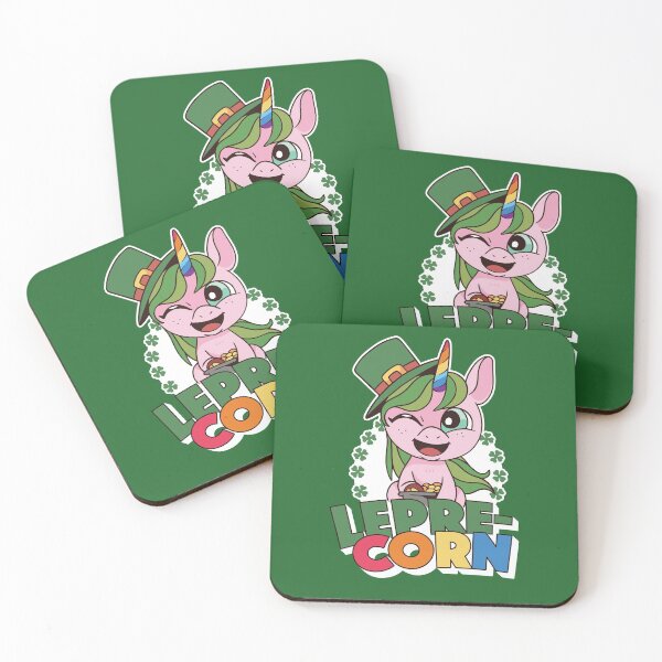Item preview, Lepre-Corn Leprechaun Unicorn Cartoon designed and sold by SLAG-Creative.