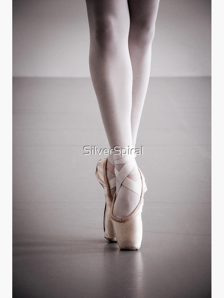 Lámina artística for Sale con la obra «Zapatillas de ballet de punta» de  paperoni