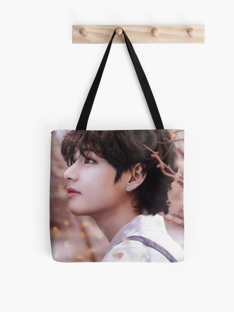 KIM TAEHYUNG INITIALS TOTE BAG