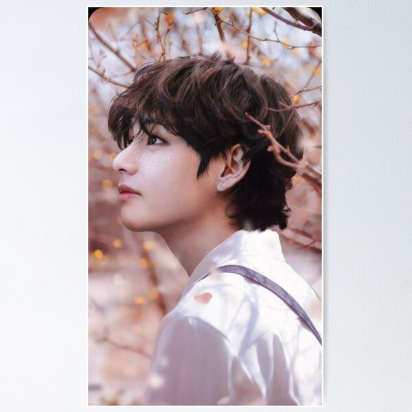 BTS Kim Taehyung - V | Art Board Print