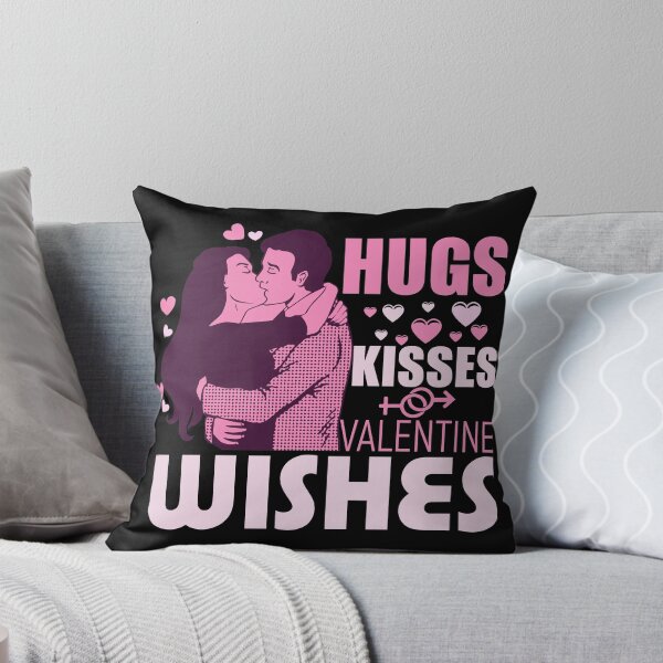 Item preview, Hugs Kisses Valentine Wishes designed and sold by Tshirtprintingg.