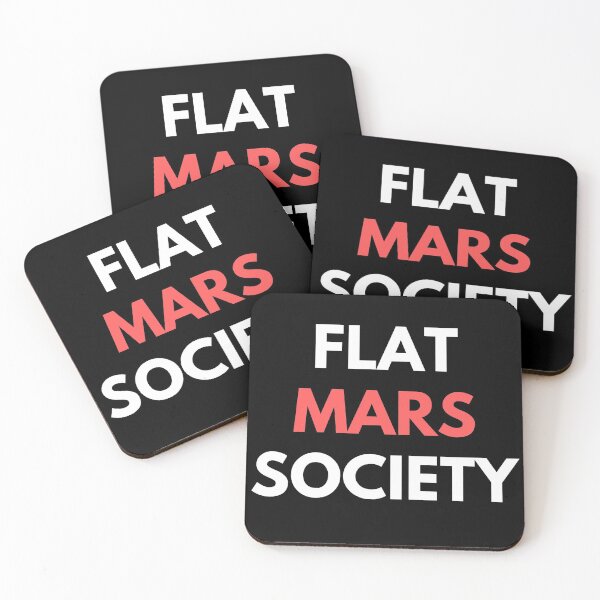 Item preview, Flat Mars Society designed and sold by m95sim.