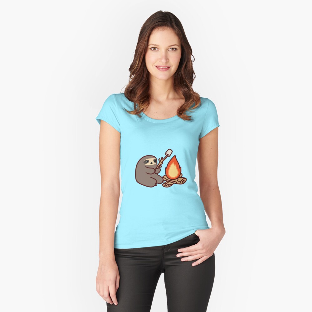 Item preview, Fitted Scoop T-Shirt designed and sold by SaradaBoru.