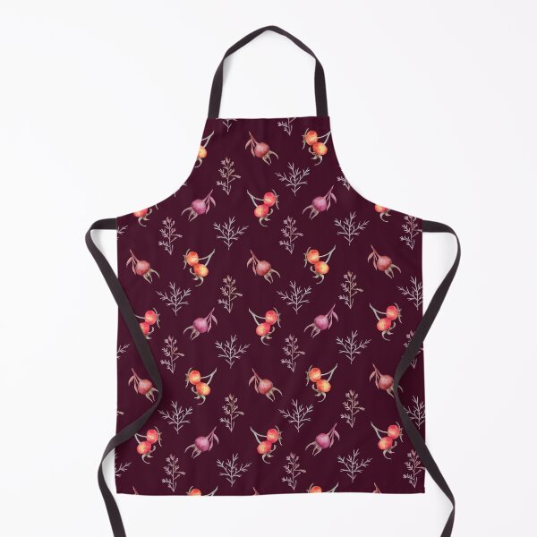 Item preview, Rosehip on burgundy designed and sold by Flowersforbear.