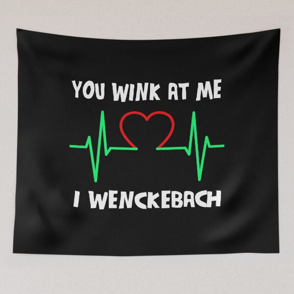 Item preview, You Wink at Me I Wenckebach Heartbeat designed and sold by cannevas.