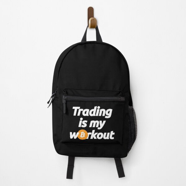 Item preview, Bitcoin Trading is my New Workout - Crypto Btc Blockchain Love Currency Quote designed and sold by elhefe.