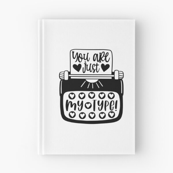 Item preview, You Are Just My Type Typewriter Funny Cute Valentine Pun designed and sold by MiscelChr.