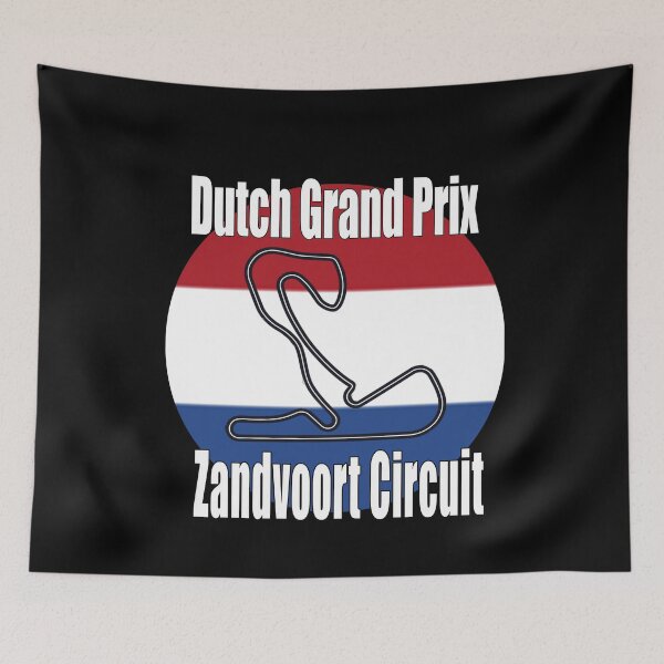 Item preview, Dutch Grand Prix - Zandvoort Circuit designed and sold by HoneyBadgerBox.