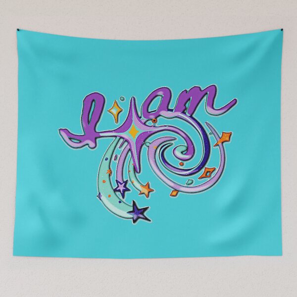Item preview, Purple  and Teal I am the universe  designed and sold by hempress.