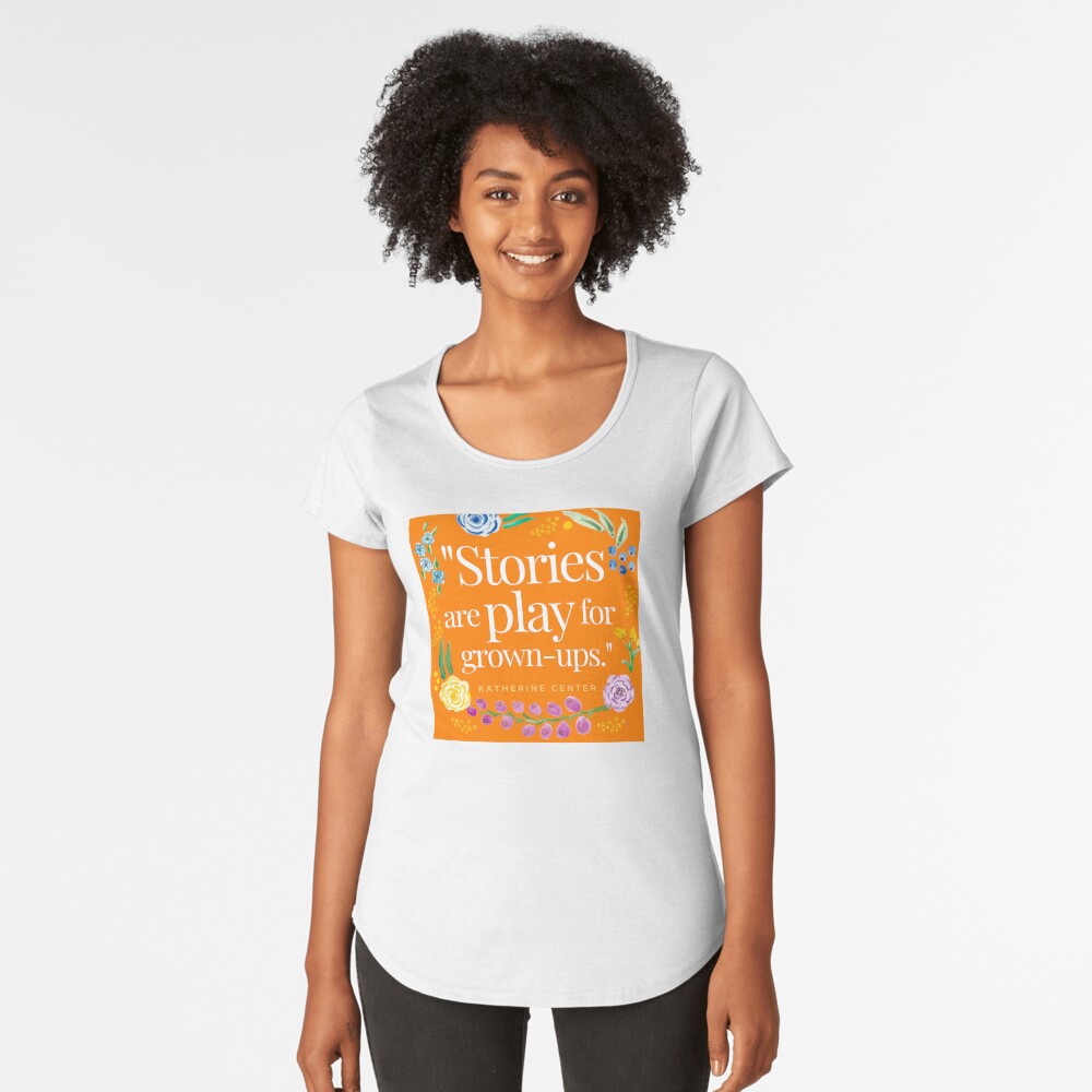 Item preview, Premium Scoop T-Shirt designed and sold by KatherineCenter.