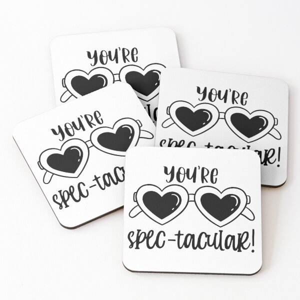 Item preview, You're Spec-tacular Spectacular Funny Cute Valentine Pun designed and sold by MiscelChr.