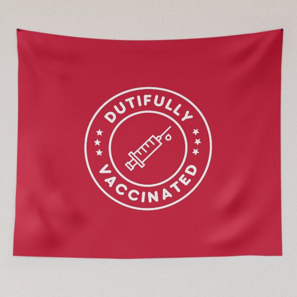 Item preview, Dutifully Vaccinated #8 designed and sold by SalahBlt.