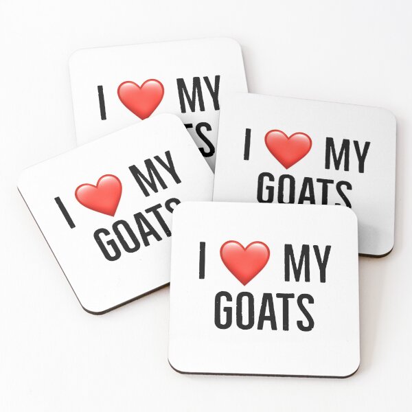 Item preview, I love my goats designed and sold by Yviemakes.