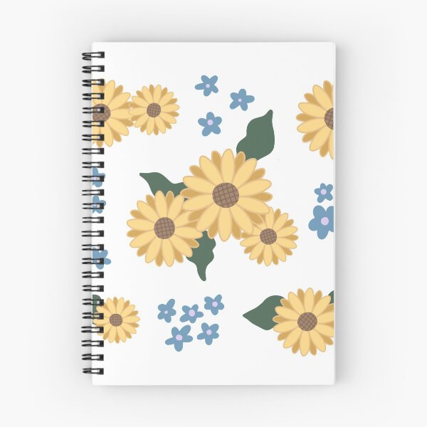 Item preview, Sunflower and Blue Flower  designed and sold by kerinnn.