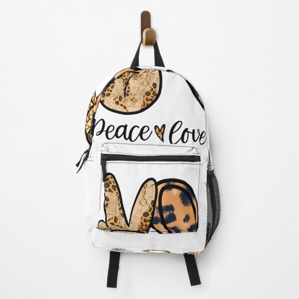 Artikelvorschau, Peace Love Hairstylist Leopardenmuster entworfen und verkauft von Mixture-DESIGN.