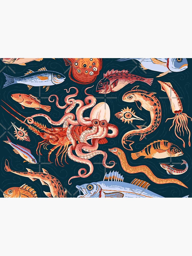 Pompeii Marine Mosaic by flaroh