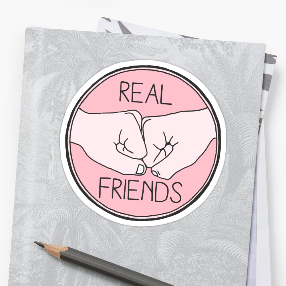 Find your thing. Реал френдс. Фур Реал френдс лого. Картинка с надписью real friends. You complete me... Sticker by Mark Julian Borg.