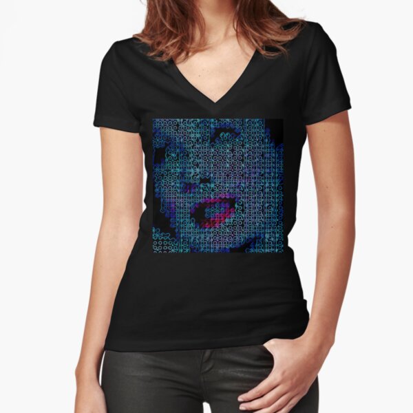 Fitted V-Neck T-Shirt
