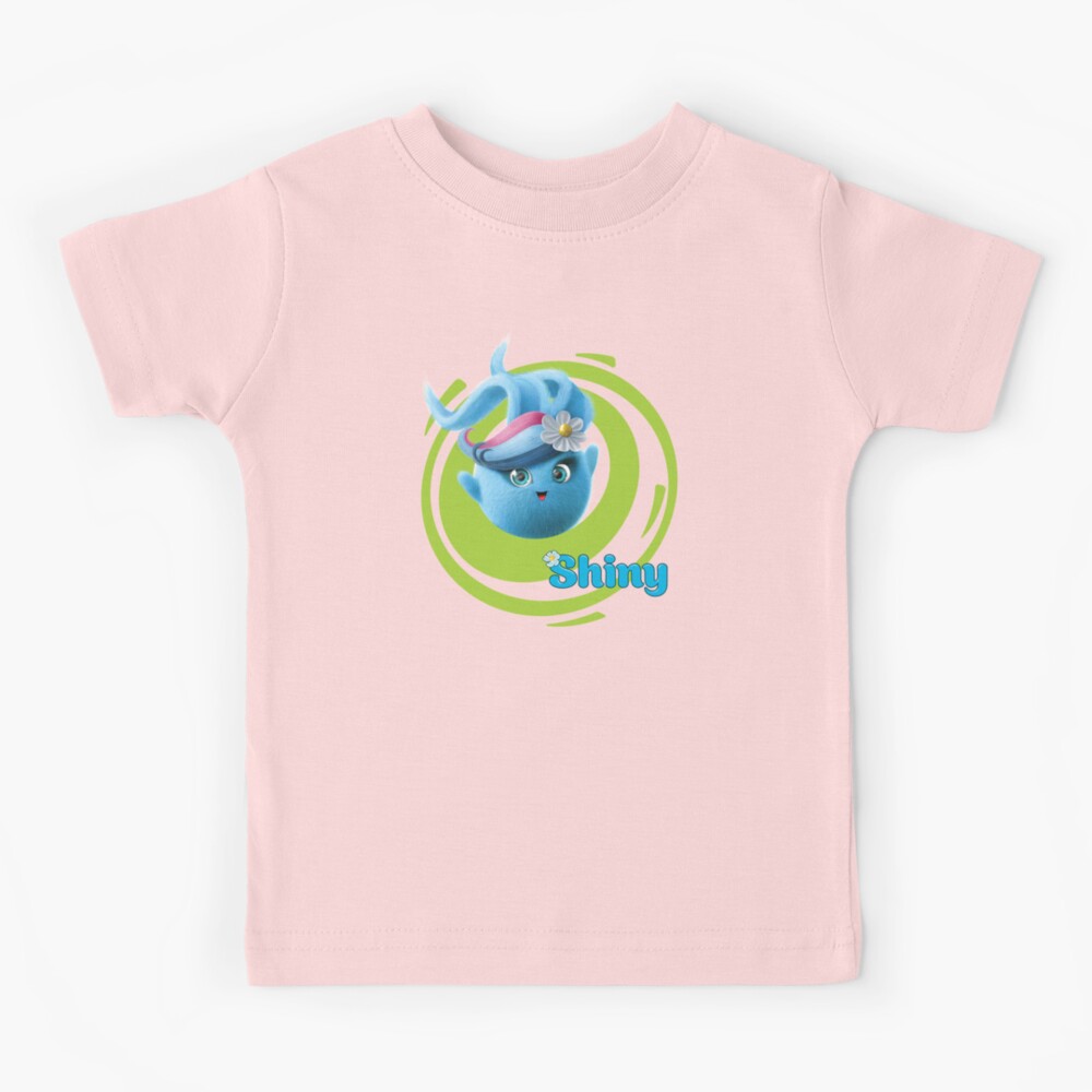 LittleBunnySunshine Pretty Pastel Swirl of Flowers Doodle Design T-Shirt