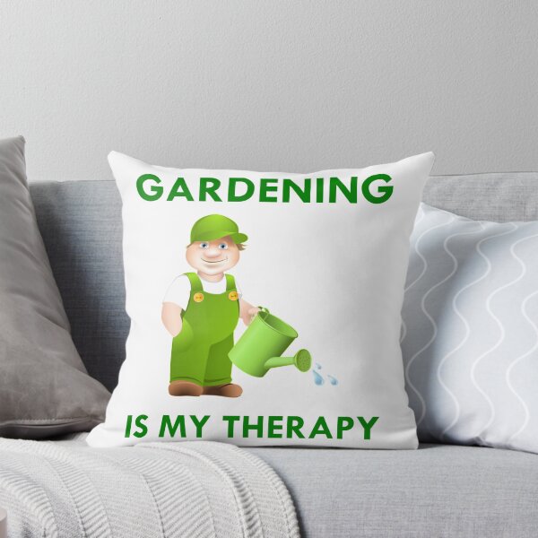 Item preview, Gardening is my therapy designed and sold by Skipperatthebay.